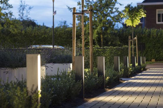 Utelampe, LED liste, Evo Hyde, 180 mm, dark, 12V/0,5W/0,6VA, fra In-Lite 