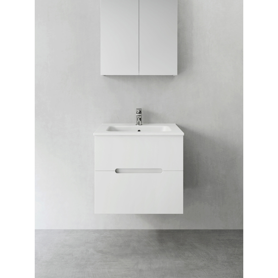 Sun servantskap 600 mm hvit