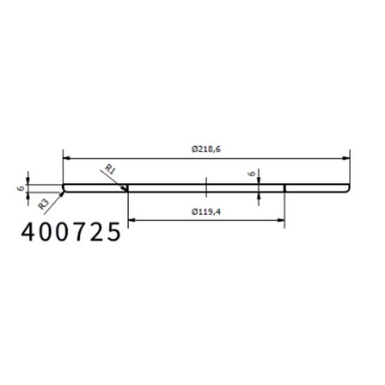 Pyntering for isolert flexirør, ø80 mm, svart, (innvendig 120 mm)