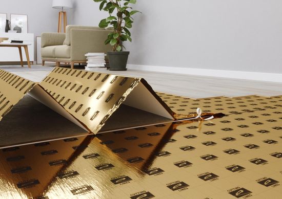 Gulvunderlag Arbiton - Secura Vinyl Click smart 3in1 1,5mmx1,18x5,3m til vinylgulv