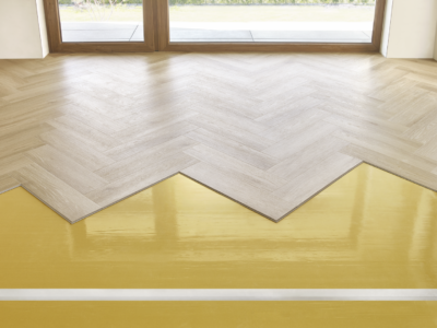 Vinylgulv Amaron Herringbone - Harlow eik - 5MM