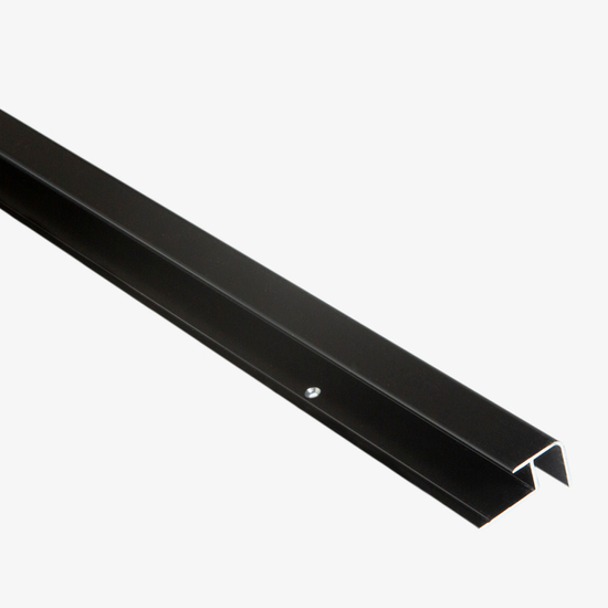 Hjørneprofil utvendig sort 3000 mm til Fibo veggpaneler