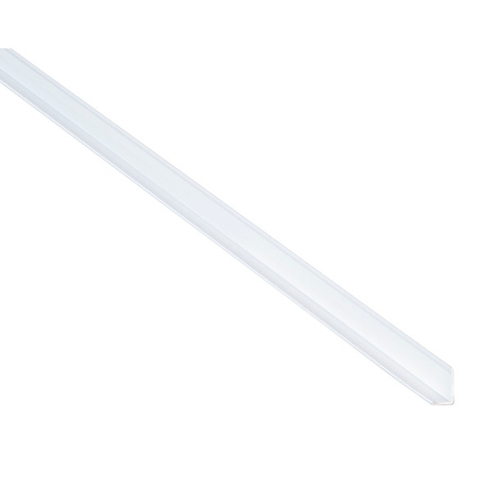 L-profil smal hvit 3000 mm til Fibo veggpaneler