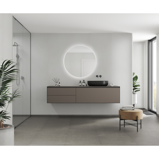 Fibo Veggpanel Tall Grey Cement 10x620x2720 mm