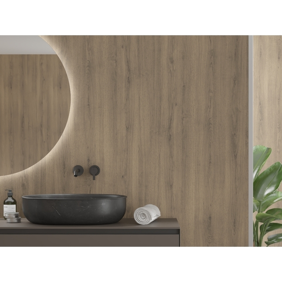 Fibo Veggpanel Wood Pure Oak 10x620x2400 mm