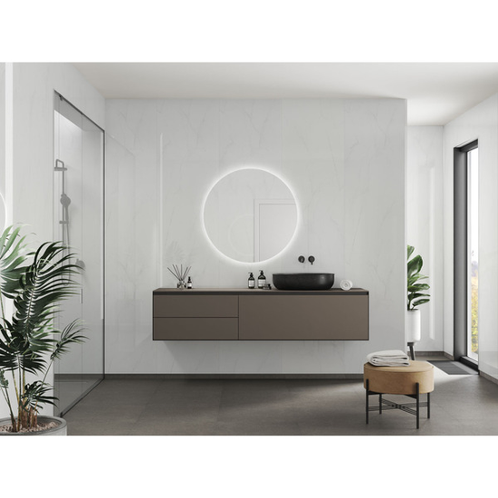 Fibo Veggpanel Tall Bright Marble 10x620x2720 mm