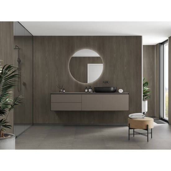 Fibo Veggpanel Wood Dark Wood 10x620x2400 mm