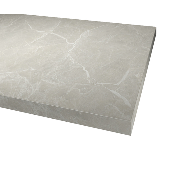 Kantlist til benkeplate 195 Marble Grey 1500 mm