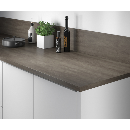 Fibo Splashboard 228 Cement Dark