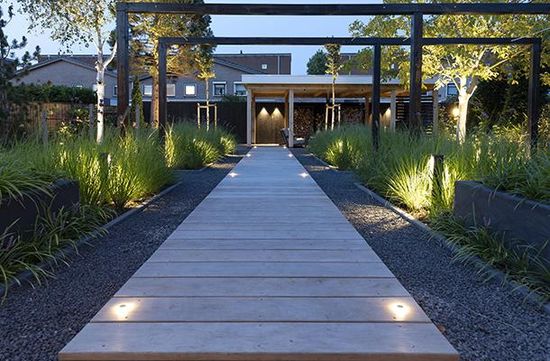 Utelampe, Puck Silver 60, fra in-lite 