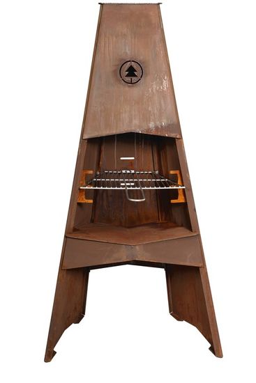 Utepeis Espegard 120, cortenstål, fra Espegard 