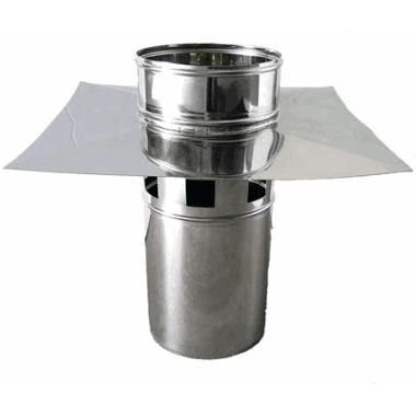 Toppbeslag, 500 x 500mm, ø200 mm, 