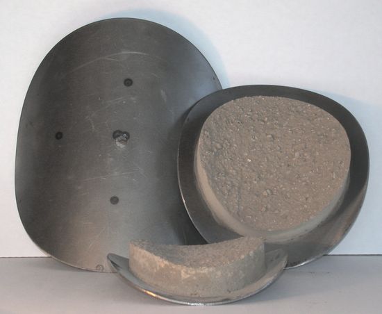 Pipelokk, blendelokk, ø125 mm for rund innekjerne