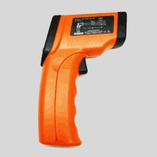 Infrarød termometer, Thermo laser, digital, pistol