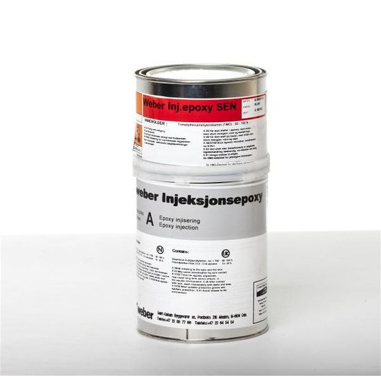 Weber Injeksjonsepoxy, 2-komponent, 1 kg
