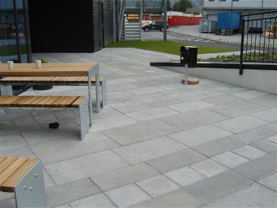 Gangbaneheller, 60 x 90 x 10 cm, grå, fra Aaltvedt