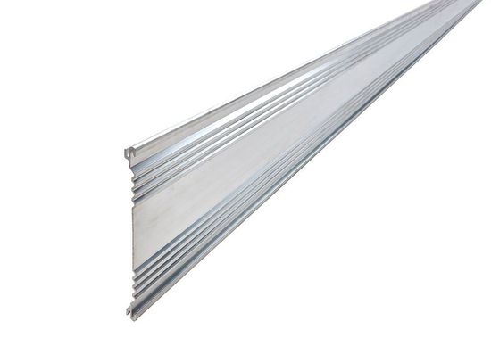 Kantavslutning, kantstøtte, alubord, kantlist, aluminium, 3 stk 120 x 10 cm (360 cm), fra Aaltvedt 