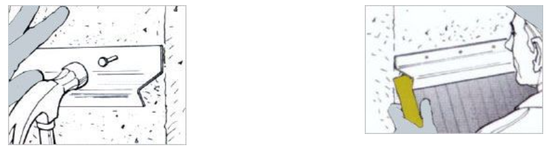 Avslutningslist for drensplate, 2000 mm, pakke med 10 stk, fra Rockwool