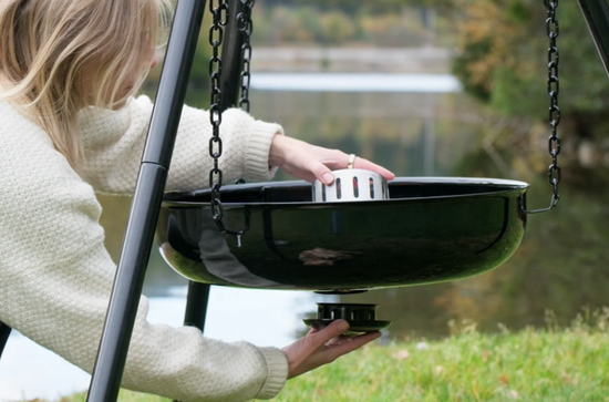 Bålbooster, oppgradering av bålpanne eller fyrfat fra Espegard