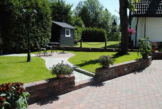 Herregårdstein belegningsstein, 20 x 13,5 x 6 cm, Rødmix, fra Asak