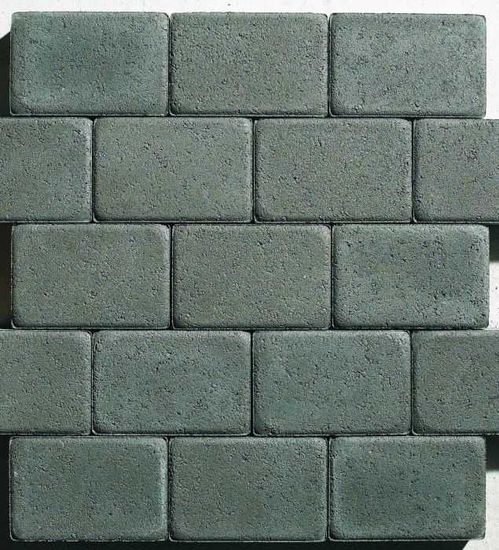 Kongsgård belegningsstein, 1/1 stein, 6 cm, Grå, fra Aaltvedt