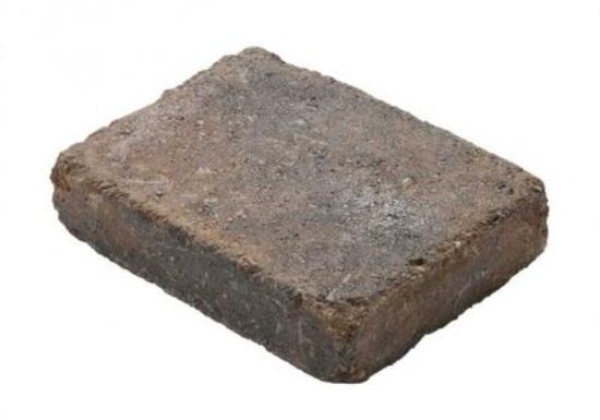 Asak - Mur Herregård topphelle, 27x20x6, Brunmix