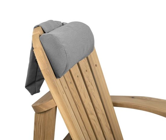 Hodepute, nakkepute for hagestol, lysegrå, Headrest Cushion