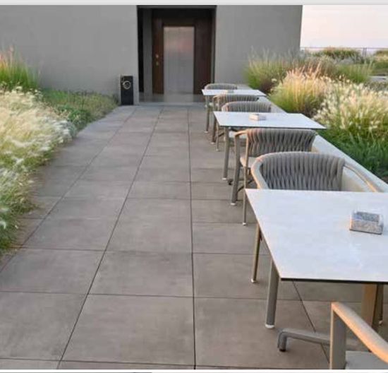 Helle, Cemento Smoke, keramisk helle, 3 cm, 60 x 60 cm, fra Aaltvedt