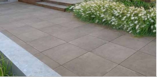 Helle, Cemento Smoke, keramisk helle, 3 cm, 80 x 40 cm, fra Aaltvedt