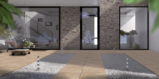 Helle Cemento Taupe, 80 x 40 x 3 cm, fra Aaltvedt