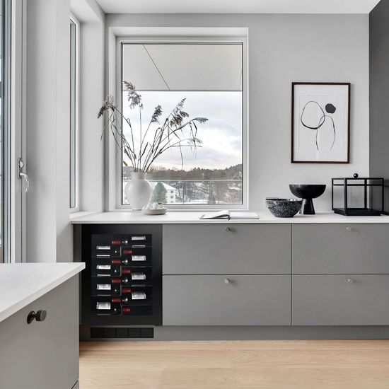 Vinskap, Copenhagen CPROX60SRB-24, 1 sone, 40 flasker