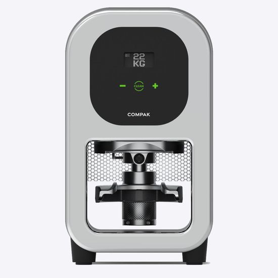 Kaffe tamper, automatisk,  konsistent trykk justerbar fra 10-30 kg