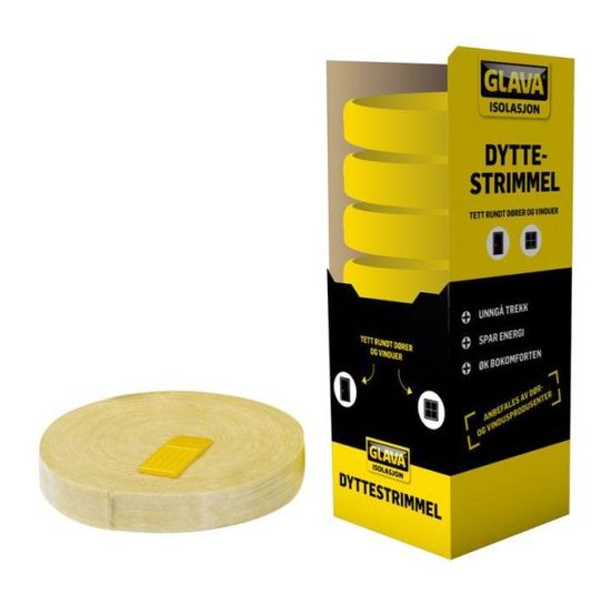 Glava Dyttestrimmel i pose og sekk