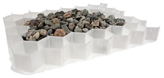 Stabiliseringsprodukt, Eccogravel 30 mm, 160 x 120 x 3 cm, 1,92 m2