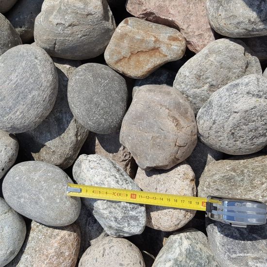 Elvestein, vasket 1000 kg storsekk - Flere størrelser...