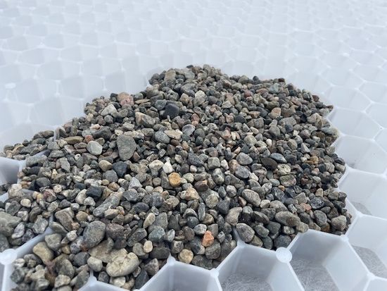 Ertesingel, 2–5 mm, til topplag, 800 kg storsekk