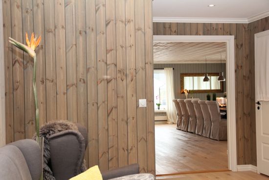 Faspanel, 14 x 70 mm, gran, 1. sortering