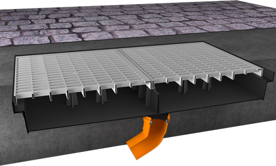 Fotskraper, dørmatte, 600 x 408 mm, fra Aaltvedt