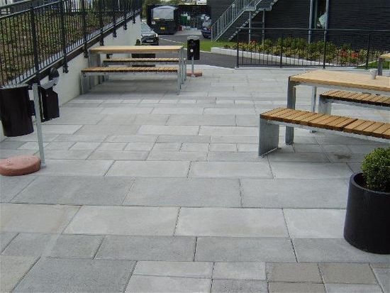 Gangbaneheller, 45 x 75 x 10 cm, Grå, fra Aaltvedt