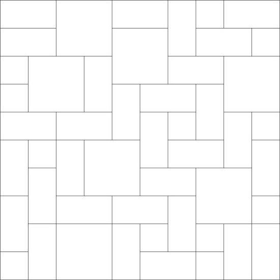 Gangbaneheller Børstet, 45 x 75 x 10 cm, Grå, fra Aaltvedt