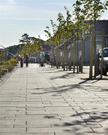 Gangbaneheller, 60 x 60 x 10 cm, Grå, fra Aaltvedt