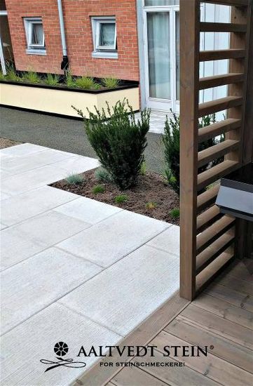 Gangbaneheller, Børstet, 30 x 45 x 10 cm, Grå, fra Aaltvedt