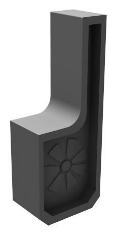 Geoloc monteringsknott, rød, 50 stk, til Rådhus og Knekt støttemur, fra Aaltvedt 