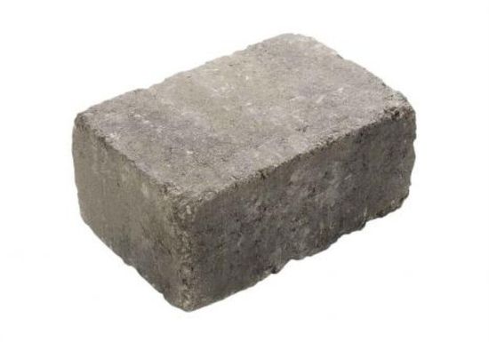 Mur Herregård, 27 x 20 x 13,5 cm. Gråmix, fra Asak