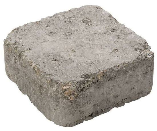 Asak - Herregårdstein kvadrat,13,5x13,5x6, Gråmix