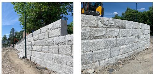 Granitt Murblokk 50x50 Kinesisk