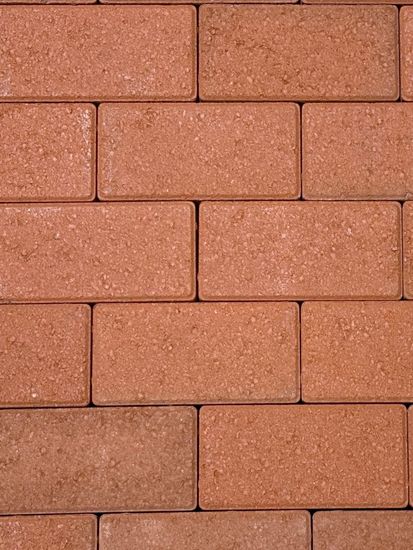 Atrium belegningsstein, 20 x 10 x 6 cm, Tegl Rød, fra Aaltvedt