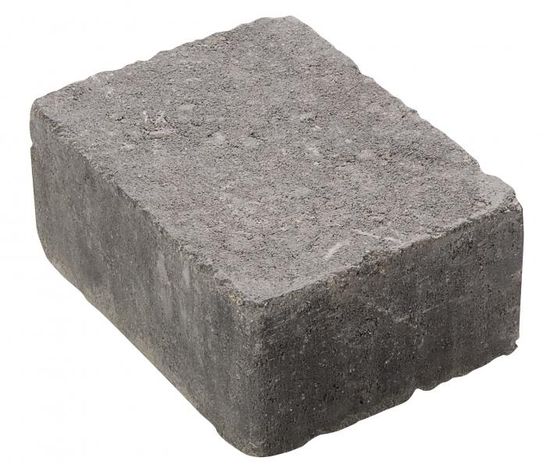 Herregårdstein belegningsstein, 1/2 stein, 10 x 13,5 x 6 cm, Gråmix, fra Asak