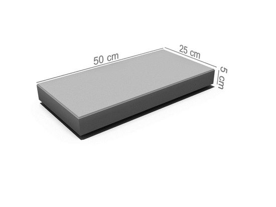 Helle / Topphelle, Grå, 25 x 50 x 5 cm, fra Aaltvedt