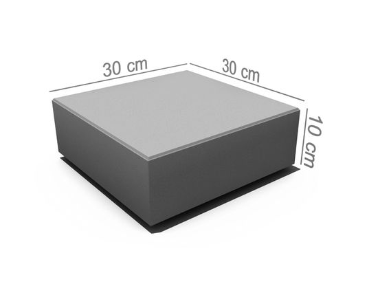 Gangbaneheller, 30 x 30 x 10 cm, Grå, fra Aaltvedt